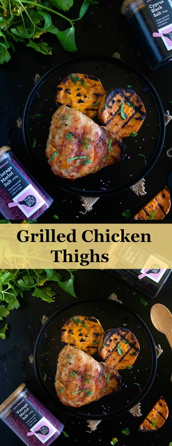 Easy Grilled Chicken Thighs