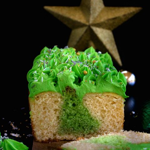 Surprise Inside Christmas Tree Cake Recipe Video