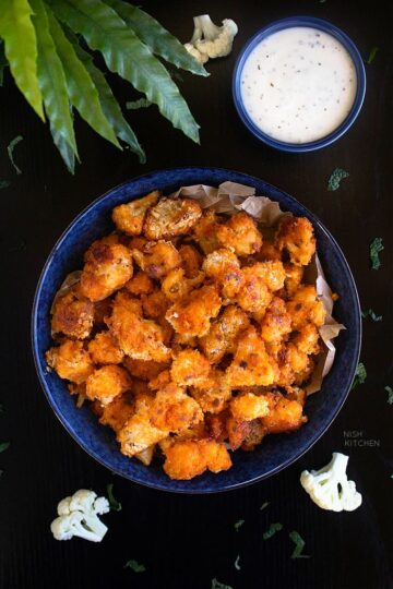 Crispy Cauliflower wings recipe video