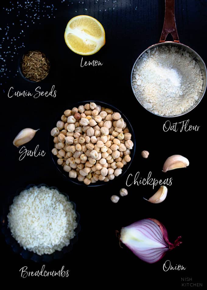 Chickpea Nuggets Ingredients