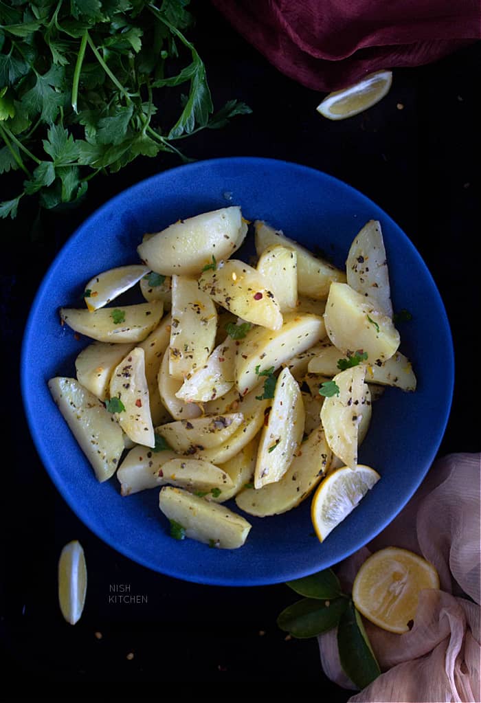 Lemon potatoes recipe