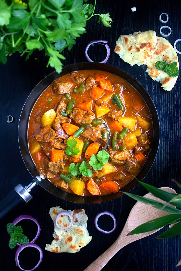 Spicy beef stew recipe