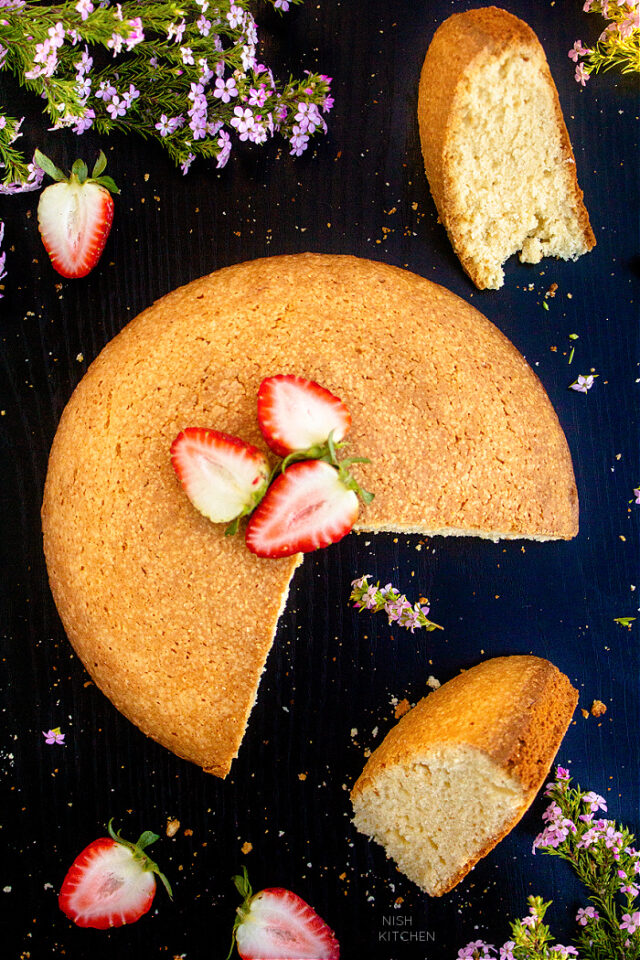 Ghee Cake Video NISH KITCHEN