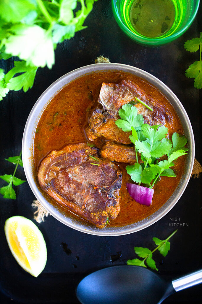 Indian Lamb Chops Curry | Video - NISH KITCHEN