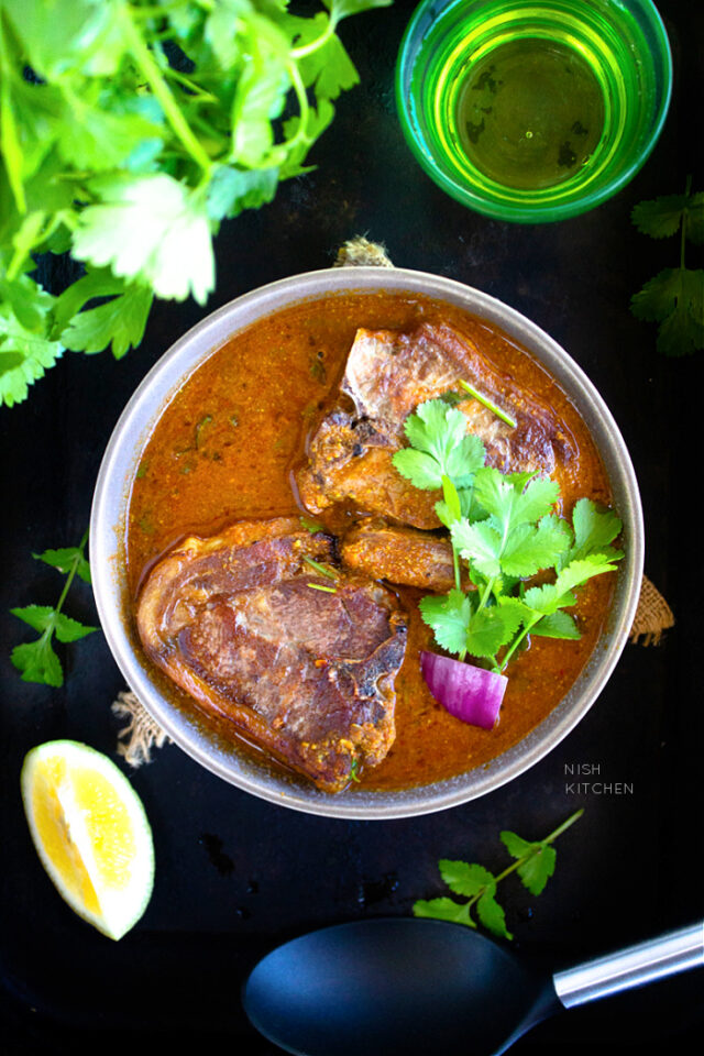 Indian Lamb Chops Curry | Video - NISH KITCHEN