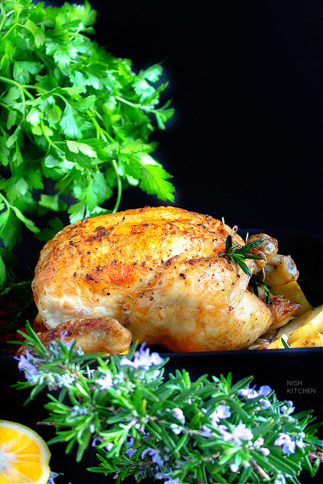 Perfect Roast Chicken Video Nish Kitchen 