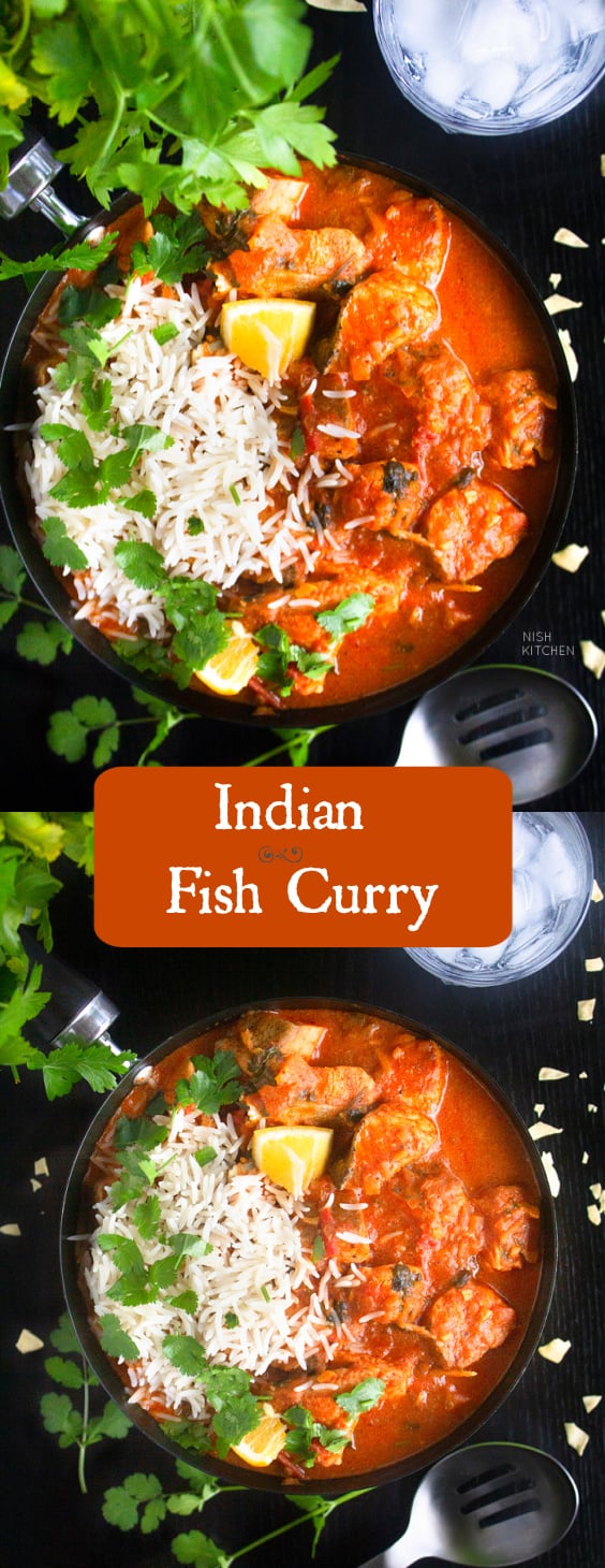 Indian fish curry