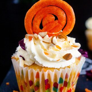 Jalebi Cupcake Recipe