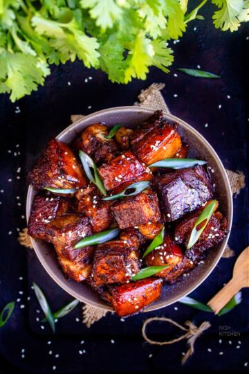 Chinese pork belly recipe video