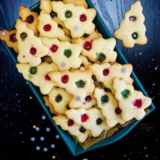 Christmas tree cookies recipe video