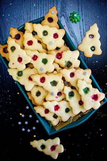 Christmas tree cookies recipe video