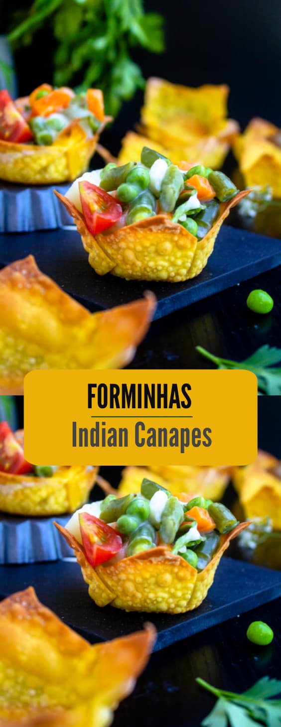 Forminhas - Indian canapes