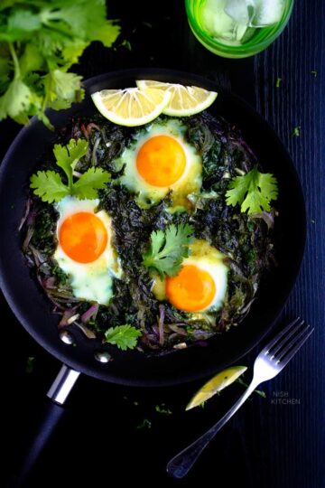 green shakshuka recipe video