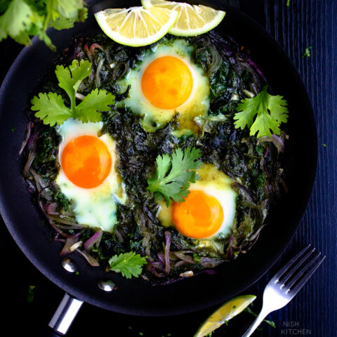 green shakshuka recipe video