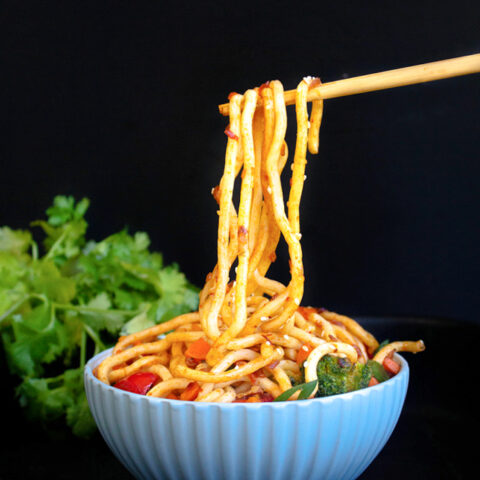 Schezwan Noodles Recipe Video