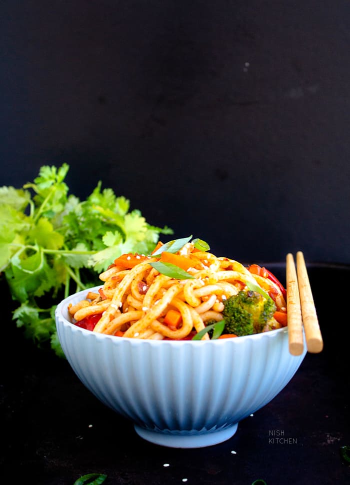 Schezwan Noodles Recipe
