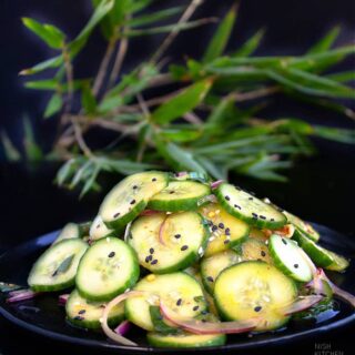 Korean cucumber salad recipe video