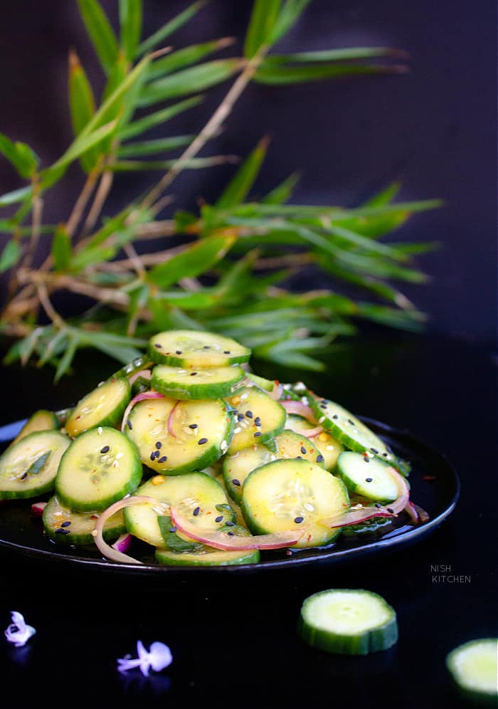 Korean cucumber salad recipe