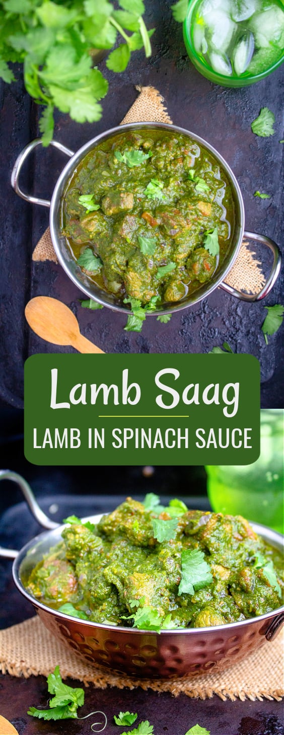 Lamb Saag Restaurant Style recipe