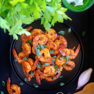 Asian chili garlic shrimp recipe video
