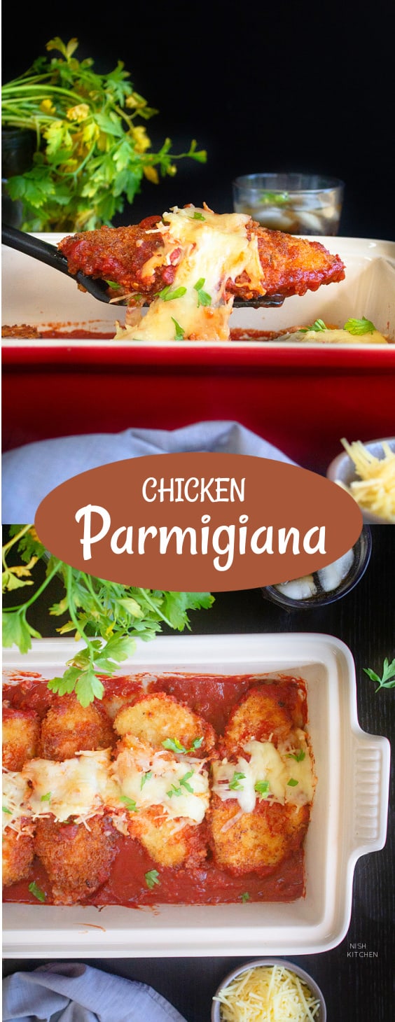 Chicken Parmigiana or Chicken Parmesan Recipe Video