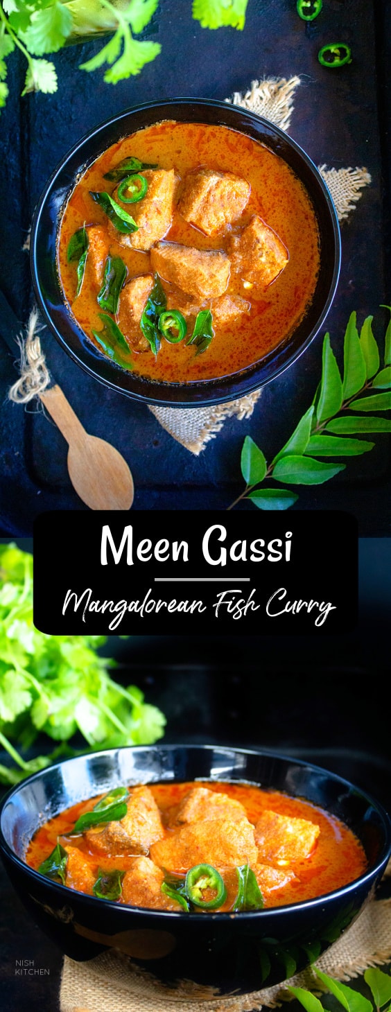 Meen Gassi or Mangalorean Fish Curry