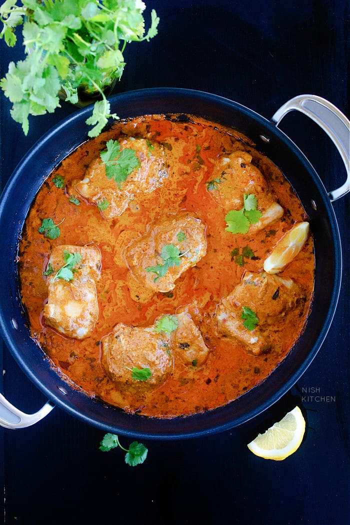 Tandoori spiced chicken curry
