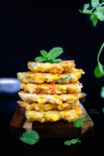 Sweetcorn Fritters | Video - NISH KITCHEN