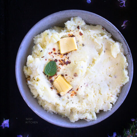 Garlic mashed potatoes recipe video
