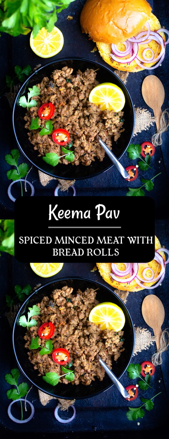 Keema pav Mumbai Style - Indian Street Food