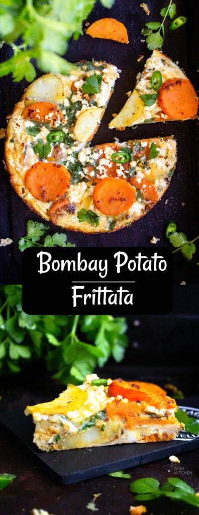 Bombay Potato Frittata