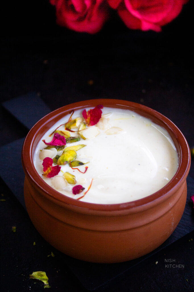Shrikhand - Indian flavored yogurt recipe