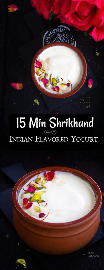 Shrikhand - Indian Flavored Yogurt