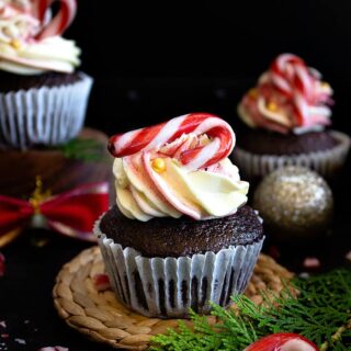Chocolate peppermint cupcakes recipe video