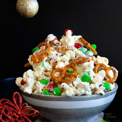 Christmas popcorn recipe video