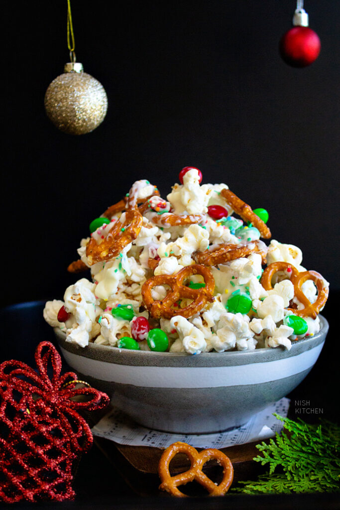 Christmas popcorn recipe video