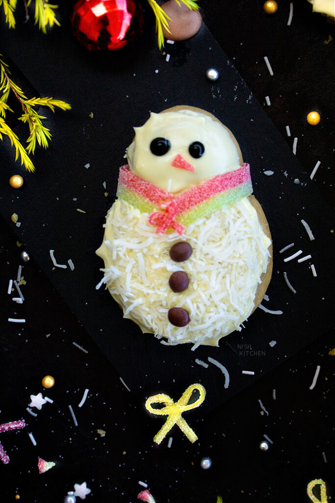 Snowman cookies recipe