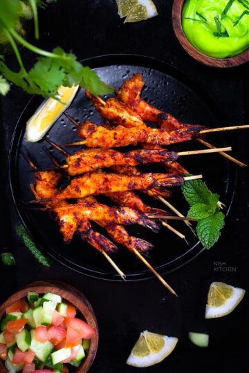 Tandoori shrimp recipe video