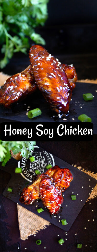Honey soy chicken wings