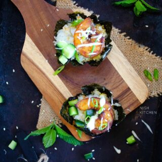 Sushi cups recipe video