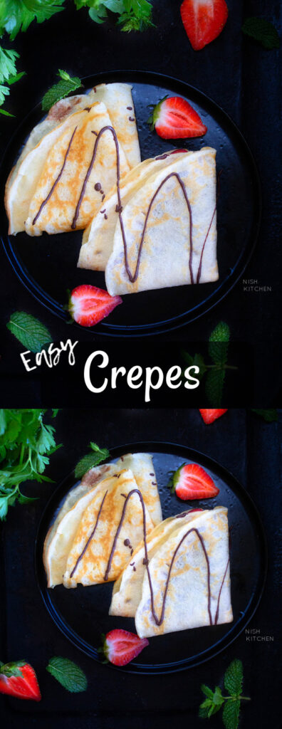 Perfect easy crepe recipe with video