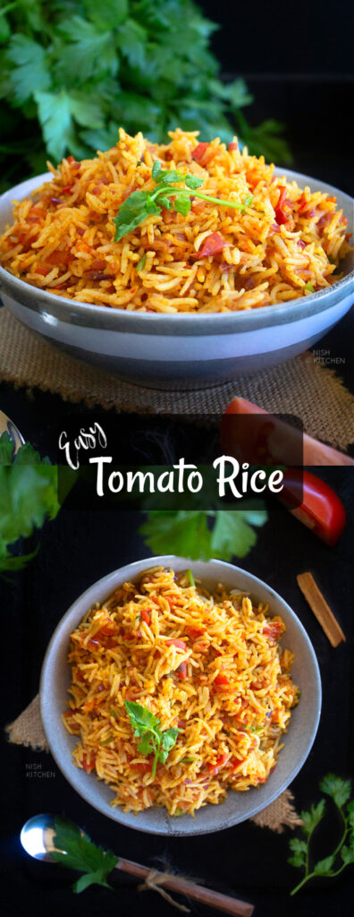 Healthy and easy tomato rice