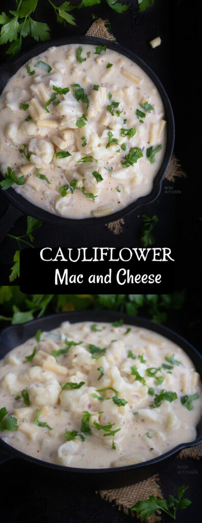 Cauliflower Mac and cheese video