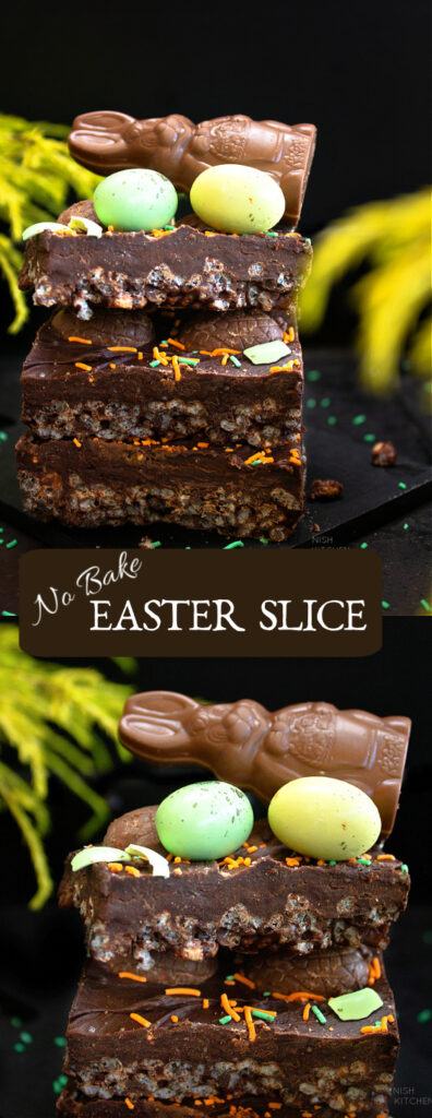 No bake Easter slice recipe