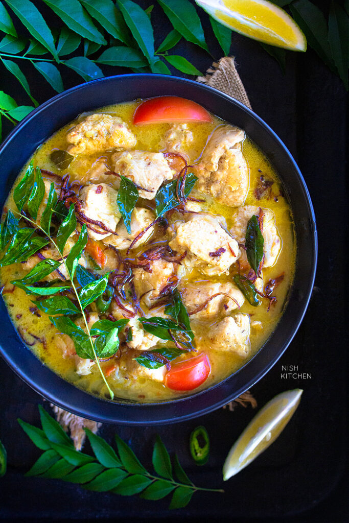 Kerala chicken mappas curry