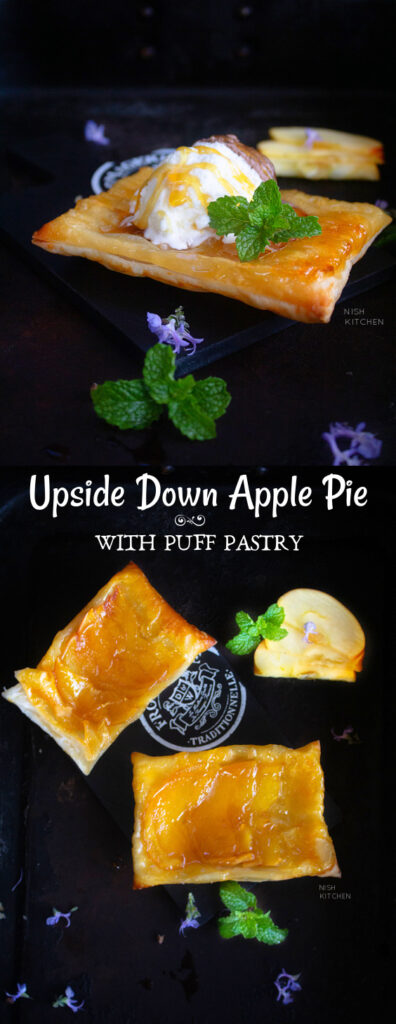 Upside down apple pie