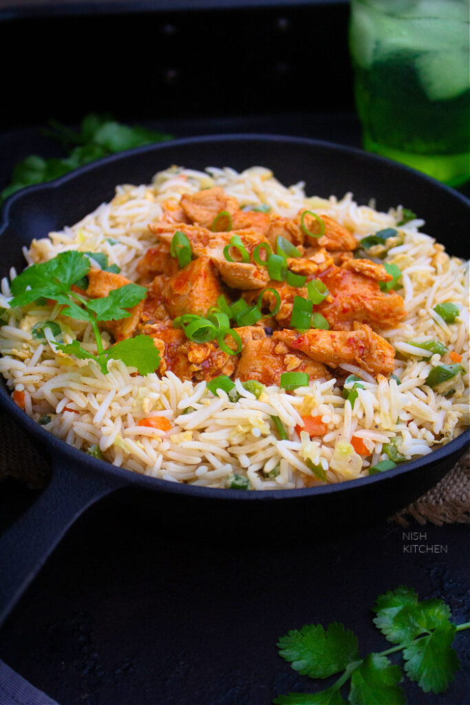 Chicken chopper rice recipe