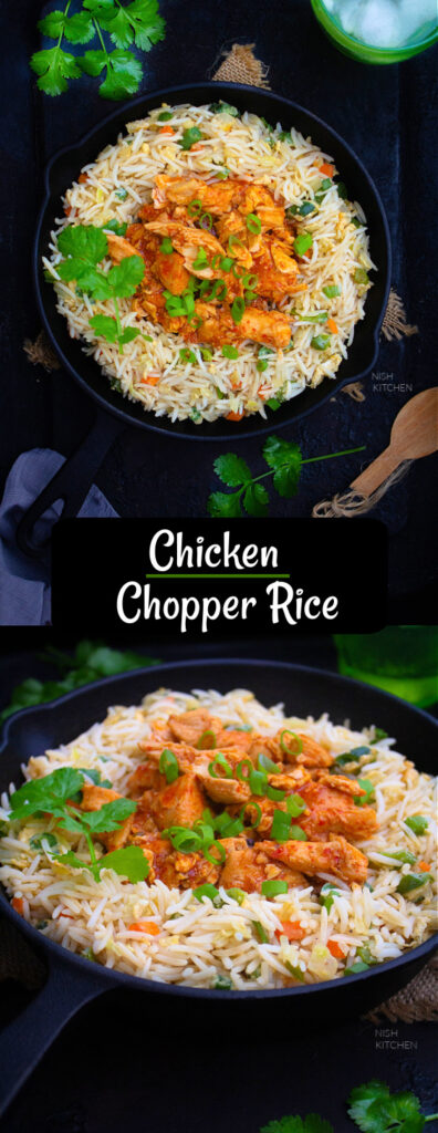 Chicken Chopper fried rice