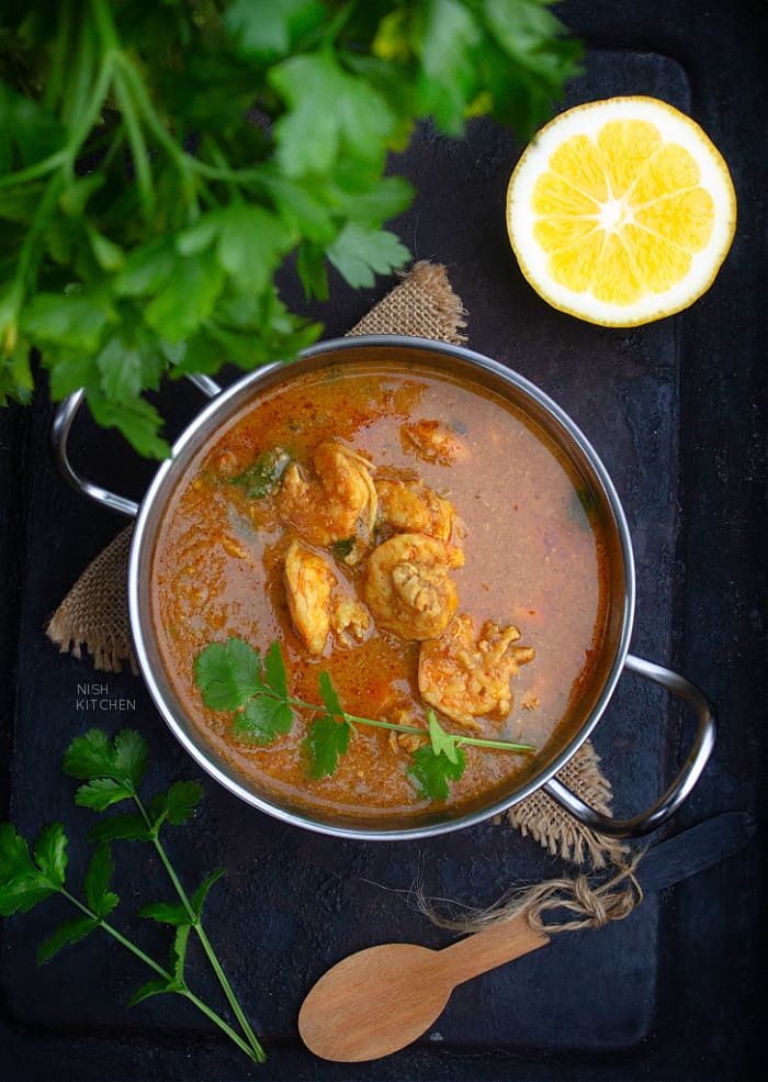 prawn masala recipe