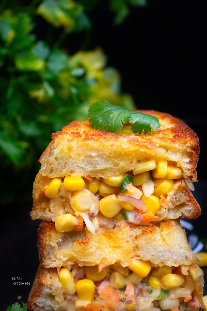 Corn sandwich recipe